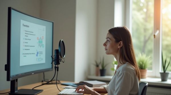 Optimisez vos projets avec une voix off femme en ligne