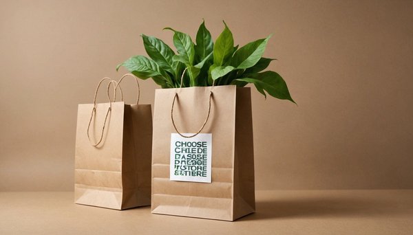 Choisissez le sac en papier recyclable pour un futur durable